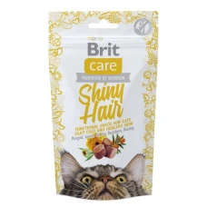 Brit Care Functional Snack Shiny Hair Ласощі для здорової шкіри і шовковистої шерсті 