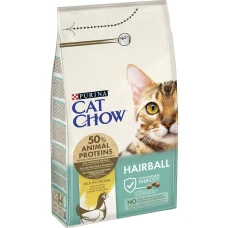 Cat Chow Hairball Control корм для выведения шерсти из желудка