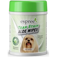 Espree (Еспрі) Aloe Tear Stain Wipes Серветки для догляду за шерстю навколо очей собак