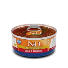 Farmina N&D Prime GF Pumpkin Quail Adult Беззерновий консервований корм з гарбузом та перепелом для котів
