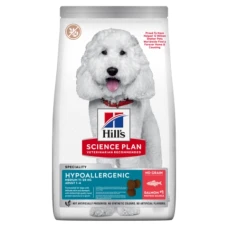 Hill's Science Plan Adult Hypoallergenic Medium  с лососем