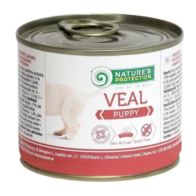 купити Nature's Protection Puppy Veal Вологий корм для цуценят всіх порід з телятиною в Одеси