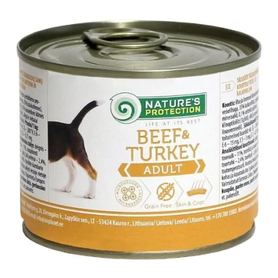 купити Nature's Protection Adult Beef&Turkey Вологий корм для дорослих собак всіх порід з яловичиною та індичкою в Одеси
