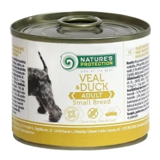 Nature's Protection Adult small breed Veal & Duck Вологий корм для дорослих собак малих порід з телятиною та качкою