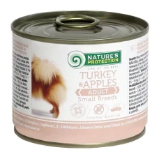 Nature's Protection Adult Small Breeds Turkey&Apples Вологий корм для дорослих собак малих порід з індичкою та яблуками