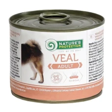 Nature's Protection Adult Veal Вологий корм для дорослих собак всіх порід з телятиною