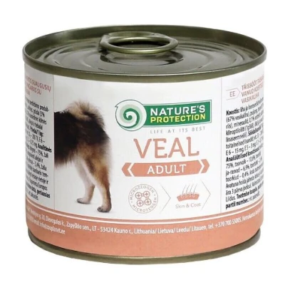 купити Nature's Protection Adult Veal Вологий корм для дорослих собак всіх порід з телятиною в Одеси