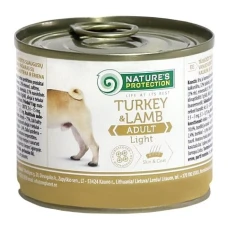 Nature's Protection Adult Light Turkey&Lamb Вологий корм для дорослих собак схильних повноти з індичкою та ягнятиною