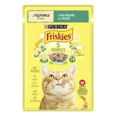 купити Friskies  шматочки у підливці з качкою для котів, 85 гр. в Одеси