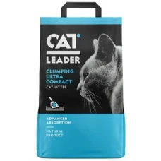 Кет Лідер (CAT LEADER) ультра-комкуючий наповнювач у котячий туалет