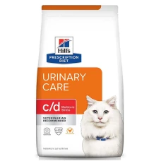 Hill's (Хіллс) Feline C/D Urinary Care Multicare Stress сухий корм дієта для догляду за сечовидільною системою котів при дії стресових факторів (Курка)