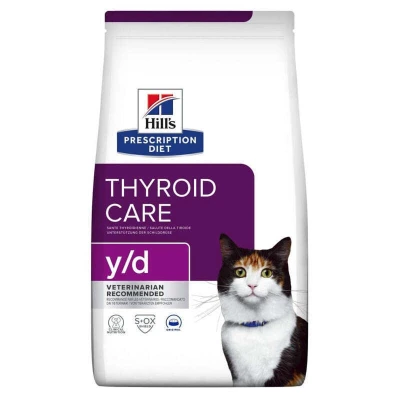 купити Hill's (Хіллс) Feline Y/D - Гіпертиреоз у котів в Одеси