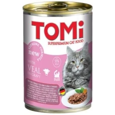 TOMi Superpremium ТЕЛЯТИНА (Veal) консерви для котів