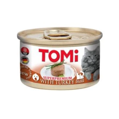 купити TOMi Superpremium ІНДИЧКА (Turkey) мус для котів в Одеси
