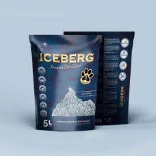 Iceberg - гігієнічний наповнювач на основі силікагелю для котячих туалетів, без аромату 