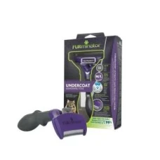 FURminator Фурмінатор для котів із із довгою шерстю, розмір М/L