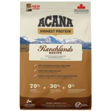 Acana Ranchlands Dog Recipe для собак усіх порід і віку з м'ясом яловичини, ягня та свининою