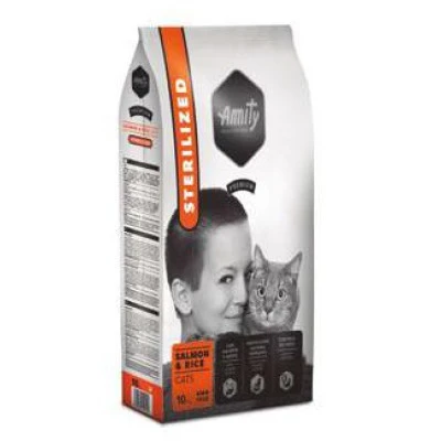 купити Amity Cat Sterilized Salmon корм для стерилізованих котів з лососем в Одеси