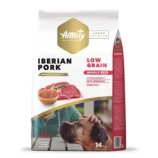 Amity Super Premium Iberian Pork, корм для дорослих собак зі свининою