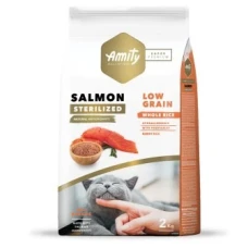 Amity Super Premium CATS STERILIZED SALMON Сухий корм для стерилізованих котів  з лососем