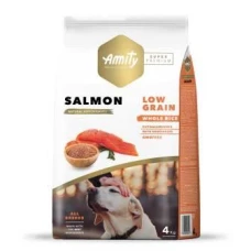 Amity Super Premium Salmon, сухий корм для дорослих собак, з лососем 