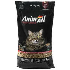 AnimAll (Енімал) деревний, універсальний гранульований наповнювач для туалетів