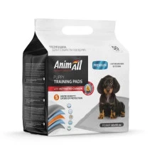 AnimAll Puppy Training Pads Пелюшки для собак і цуценят з активованим вугіллям 60*90 см