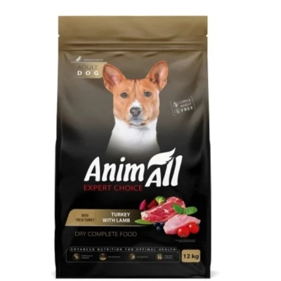 купить AnimAll Сухой корм для взрослых собак средних пород, со свежей индейкой и ягненком в Одессы