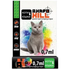 АкароКілл Спот-он для котів, 1 піп. * 0,7 мл