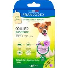 Francodex (Франкодекс) Repellent Collar репелентний нашийник для собак малих порід і цуценят з гераніолом