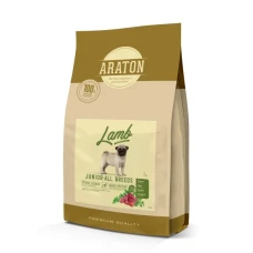 ARATON LAMB Junior All Breeds Повноцінний сухий корм для молодих собак з ягнятиною і рисом