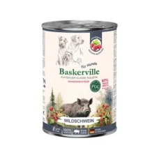 Baskerville Баськервіль вологий корм для собак зі смаком дикого кабана