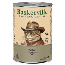 Baskerville CAT Super Premium Kalb Баскервиль Суперпремиум Телятина влажный корм для кошек