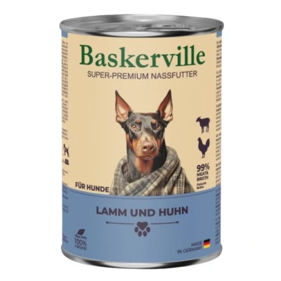 купити Baskerville DOG Super Premium Lamm und Huhn Баскервіль Суперпреміум Ягня та півень вологий корм для собак в Одеси