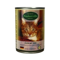 Baskerville CAT Super Premium Huhn mit Reis Баскервиль Суперпремиум Курица с рисом влажный корм для кошек