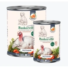 Baskerville DOG Holistic Truthahn Баскервіль Холістик Індичка з морквою вологий корм для цуценят та вагітних собак