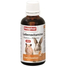 Beaphar Lebensvitamine для гризунів та кроликів, 50 мл
