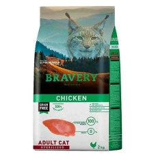 Bravery Cat Adult Sterilized Chicken Сухий корм для стерилізованих кішок з куркою