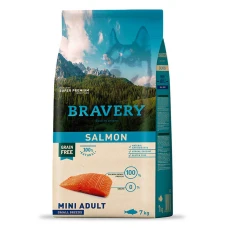 BRAVERY Salmon Mini Adult, сухий корм для собак дрібних порід, з лососем