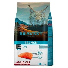 Bravery Cat Adult Sterilized Salmon Сухий корм для стерилізованих кішок з лососем