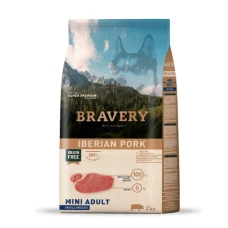 BRAVERY Iberian Pork Mini Adult, сухий корм для собак дрібних порід, зі свининою