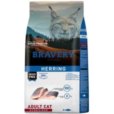 Bravery Cat Adult Sterilized Herring Сухий корм для стерилізованих кішок з оселедцем