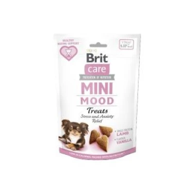 купити Brit Care Mini Treats Mood ласощі для собак малих порід проти стресу зі смаком ягня та ванілі в Одеси