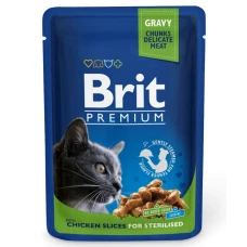 Brit Premium з куркою для кастрованих котів і стерилізованих кішок