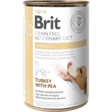 Brit Grain Free Veterinary Diets Hepatic для підтримки функцій печінки при печінковій недостатності у собак