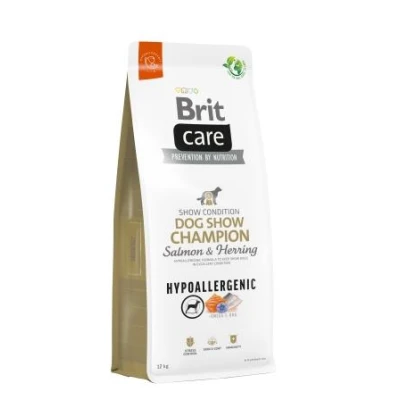 купити Brit Care Dog Hypoallergenic Dog Show Champion Salmon & Herring для виставкових собак з лососем та оселедцем в Одеси