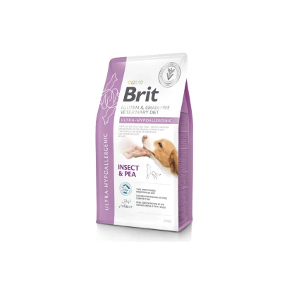 купити Корм сухий Brit VetDiet Dog Ultra-hypoallergenic для собак при проблемах з травленням з комахами в Одеси