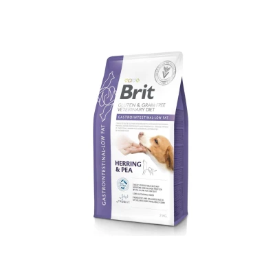 купити Корм сухий Brit VetDiet Dog Gastrointestinal-Low fat для собак при проблемах з травленням з обмеженим вмістом жиру з оселедця в Одеси
