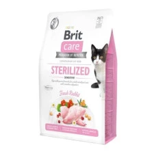 Brit Care Cat GF Sterilized Sensitive беззерновой з кроликом для стерилізованих кішок з чутливим травленням