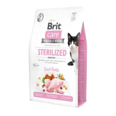купити Brit Care Cat GF Sterilized Sensitive беззерновой з кроликом для стерилізованих кішок з чутливим травленням в Одеси